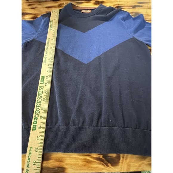 Michael Kors Sweater Women Size Small Blue Cotton Blend Long Sleeve Classic City - Picture 3 of 11